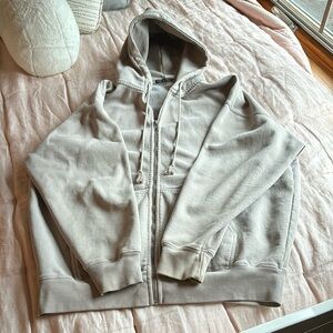 Brandy Melville Zip Up Hoodie